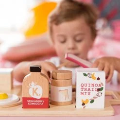 Make Me Iconic Healthy Tummy Brekkie Wooden Kids' Play Set Foodie