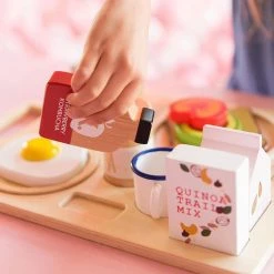 Make Me Iconic Healthy Tummy Brekkie Wooden Kids' Play Set Foodie