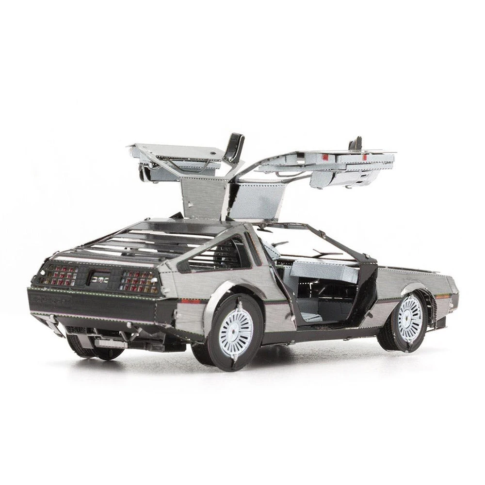 Divisible By Zero Man Cave Gifts DeLorean Model Kit | Metal Earth 5 Divisible By Zero Man Cave Gifts DeLorean Model Kit | Metal Earth