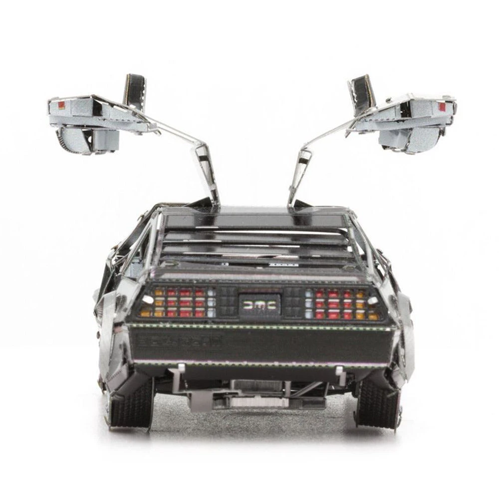 Divisible By Zero Man Cave Gifts DeLorean Model Kit | Metal Earth 6 Divisible By Zero Man Cave Gifts DeLorean Model Kit | Metal Earth