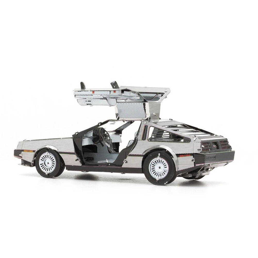 Divisible By Zero Man Cave Gifts DeLorean Model Kit | Metal Earth 7 Divisible By Zero Man Cave Gifts DeLorean Model Kit | Metal Earth