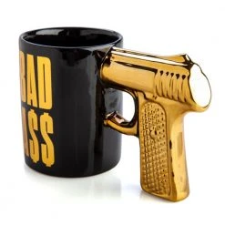 Mdi BAD A$$ 3D Gun Handle Mug