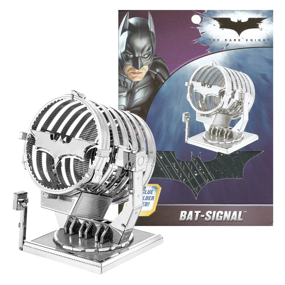 Divisible By Zero Batman Bat Signal Metal Model Kit | Metal Earth 3 Divisible By Zero Batman Bat Signal Metal Model Kit | Metal Earth