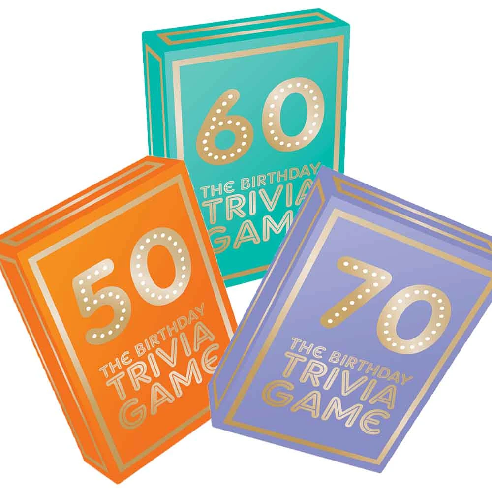 Brumby Sunstate The Birthday Trivia Game: 50, 60, 70 For Dad 3 Brumby Sunstate The Birthday Trivia Game: 50, 60, 70 For Dad
