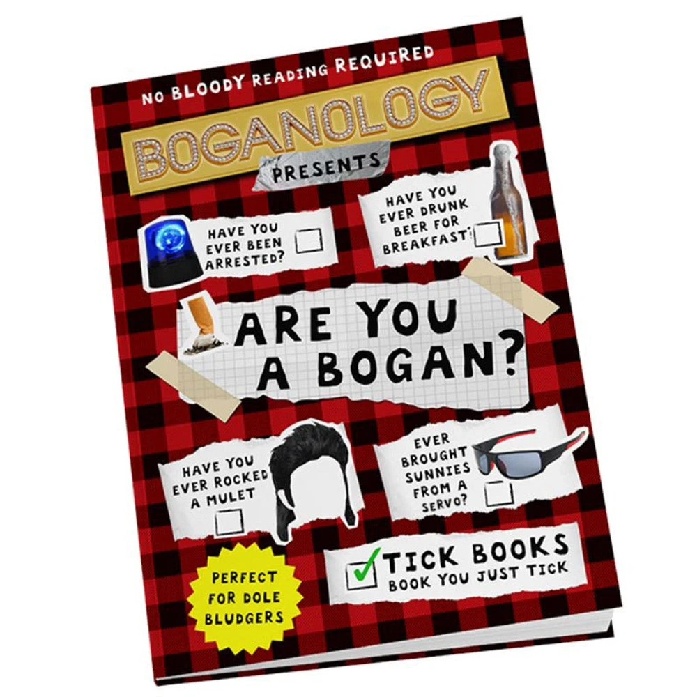 VR Distribution Boganology Book - Are You A Bogan? Mens Novelty Gifts 3 VR Distribution Boganology Book - Are You A Bogan? Mens Novelty Gifts