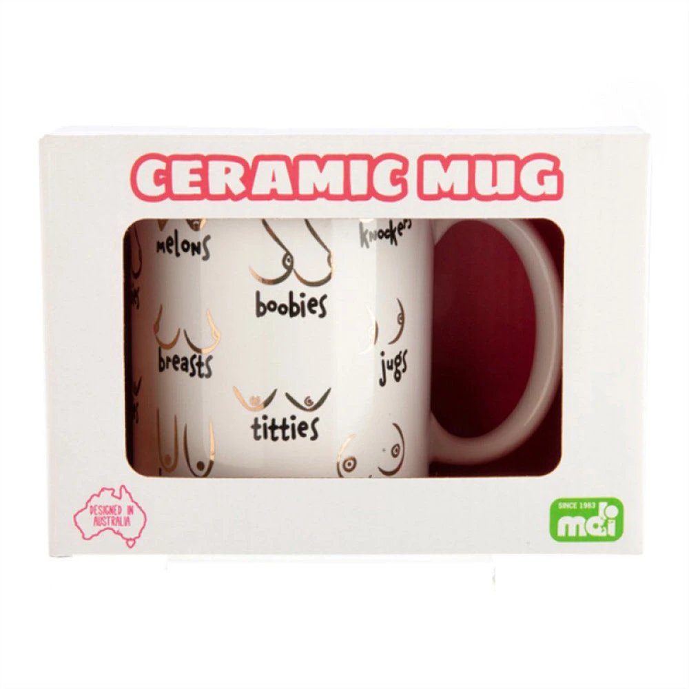 Mdi Man Cave Gifts Cheeky Boobs Coffee Mug 5 Mdi Man Cave Gifts Cheeky Boobs Coffee Mug