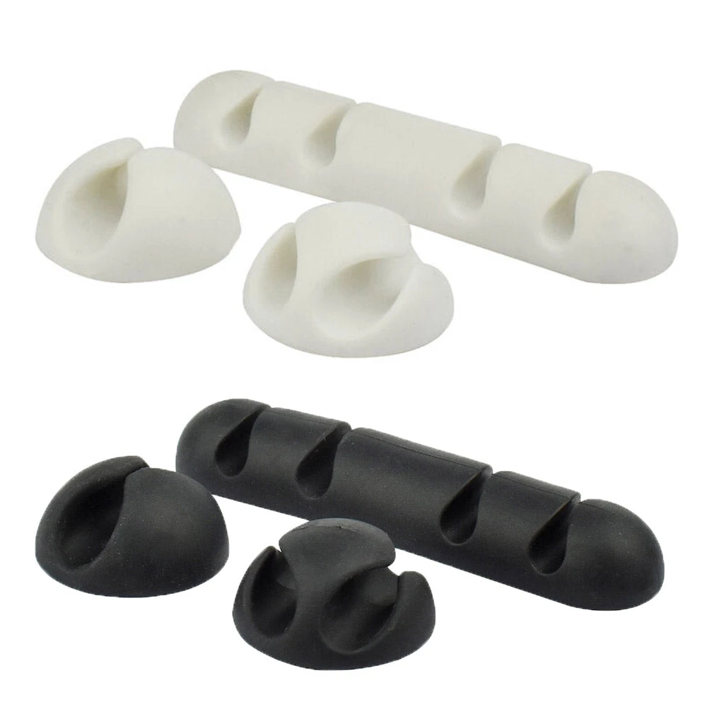 Paperie Gadgets For Him Cable Holders | Black Or White 3 Paperie Gadgets For Him Cable Holders | Black Or White