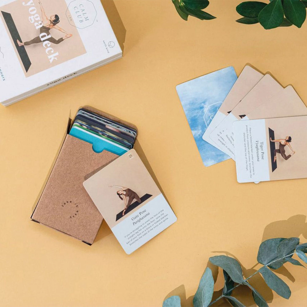 IsAlbi Gifts For Sisters Calm Club Yoga Deck: 52 Poses 4 IsAlbi Gifts For Sisters Calm Club Yoga Deck: 52 Poses