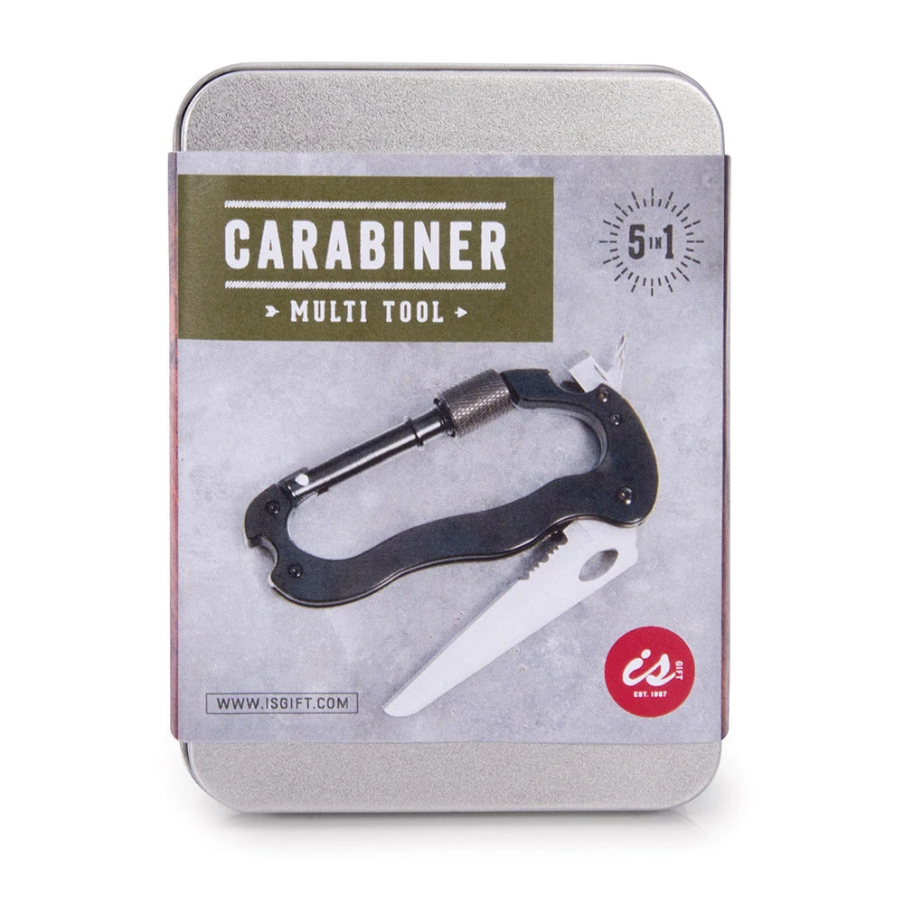 IsAlbi Gadgets For Him Carabiner Multi-Tool In A Tin 8 IsAlbi Gadgets For Him Carabiner Multi-Tool In A Tin