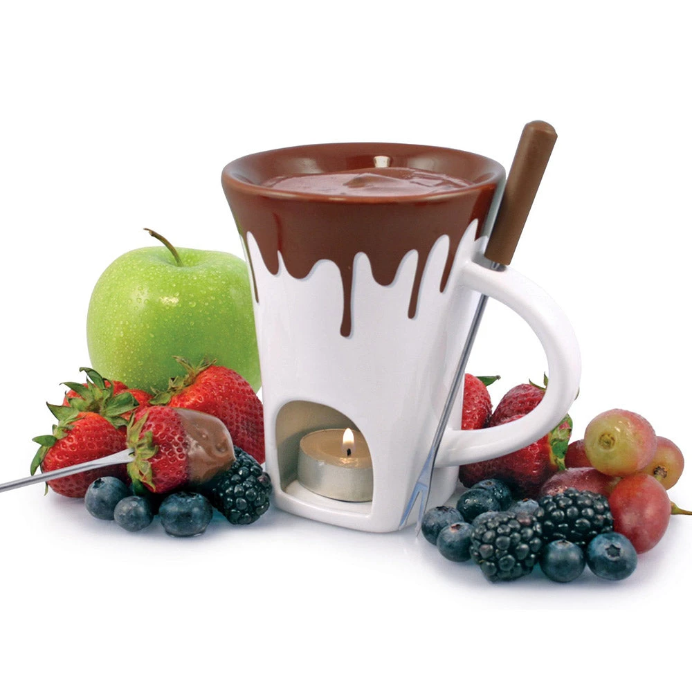 Sheldon & Hammond Mugs 4 Piece Chocolate Fondue Mug Set 3 Sheldon & Hammond Mugs 4 Piece Chocolate Fondue Mug Set