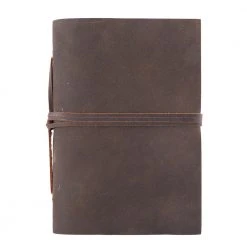 Indepal Office Gifts Brown Leather Traveller Journal