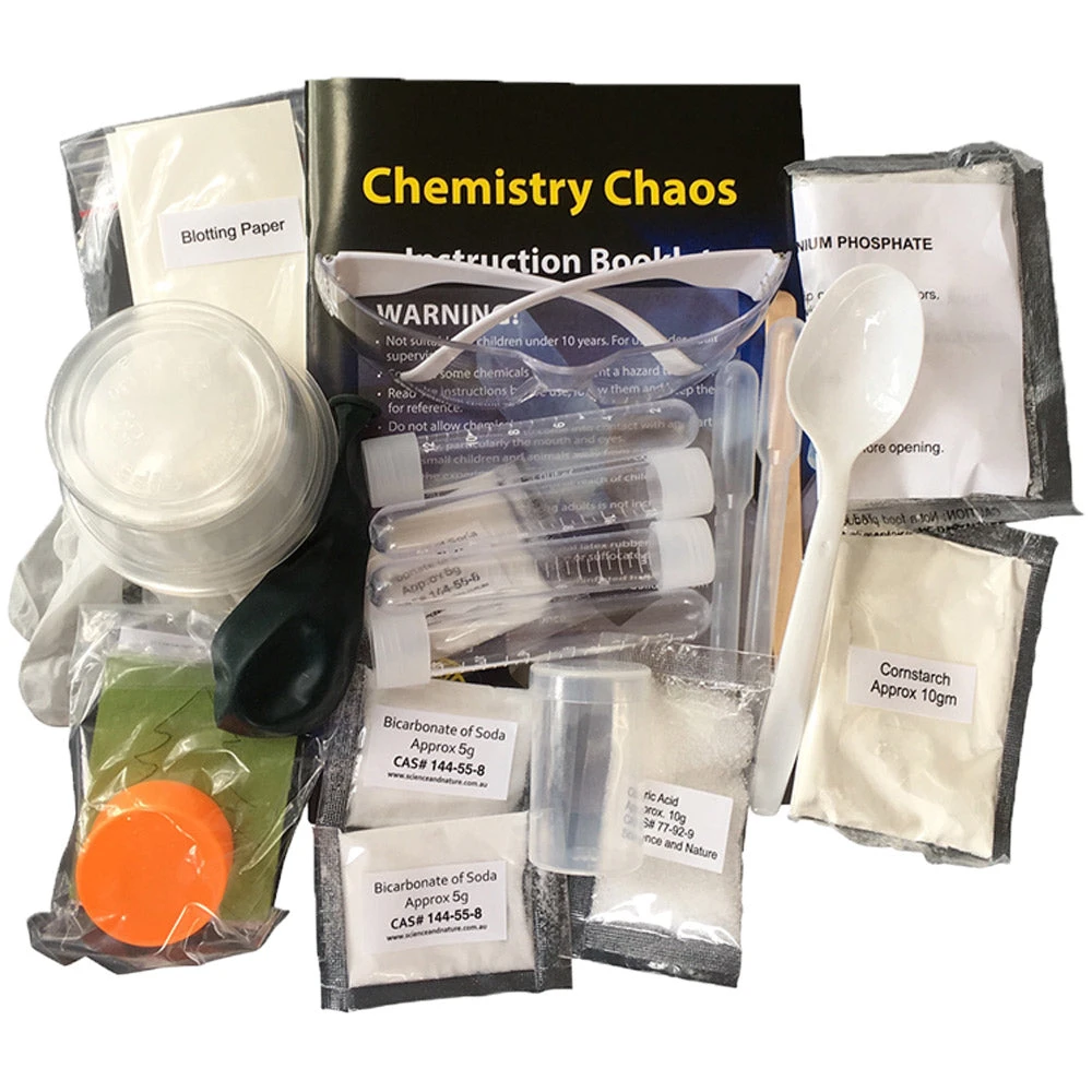 Science & Nature Chemistry Chaos Science Kit | 19 Experiments! 4 Science & Nature Chemistry Chaos Science Kit | 19 Experiments!