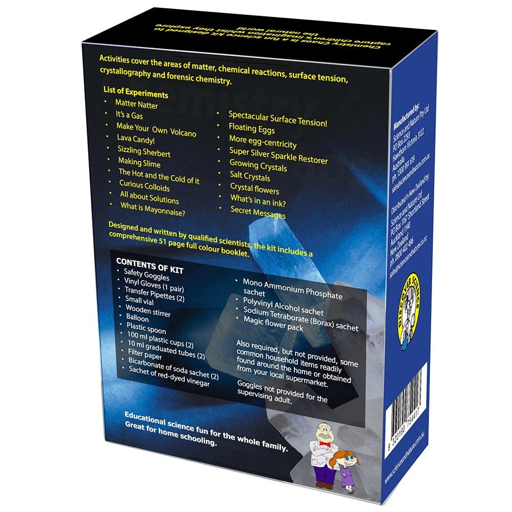 Science & Nature Chemistry Chaos Science Kit | 19 Experiments! 5 Science & Nature Chemistry Chaos Science Kit | 19 Experiments!