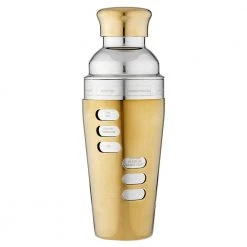 Ladelle Gold Recipe Cocktail Shaker