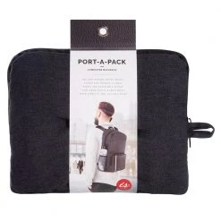 IsAlbi Port-A-Pack Commute Foldable Backpack