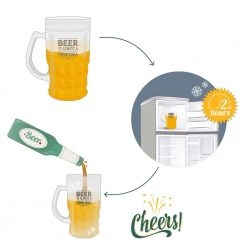 Paperie Beer Gifts Cooling Beer Mug