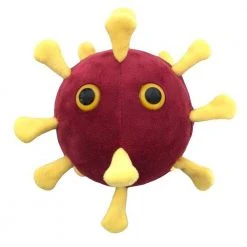 Heebiejeebies Coronavirus COVID-19 Giant Microbe Plush Toy Giant Products