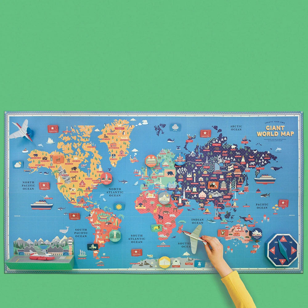 IsAlbi Giant Products Create Your Own Giant World Map 4 IsAlbi Giant Products Create Your Own Giant World Map