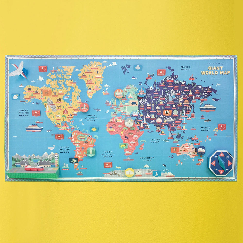 IsAlbi Giant Products Create Your Own Giant World Map 11 IsAlbi Giant Products Create Your Own Giant World Map