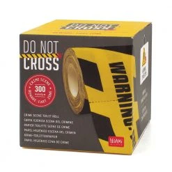 Paperie Do Not Cross Crime Scene Novelty Toilet Paper Mens Novelty Gifts