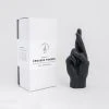 Little Global Gifts For BFFs Handmade Black Crossed Fingers Candle
