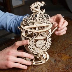 Ugears Automation Cyclist Mechanical Model Kit