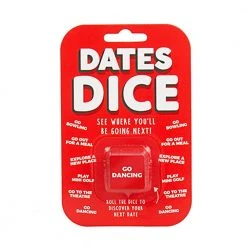 William Valentine Date Night Dice Mens Novelty Gifts