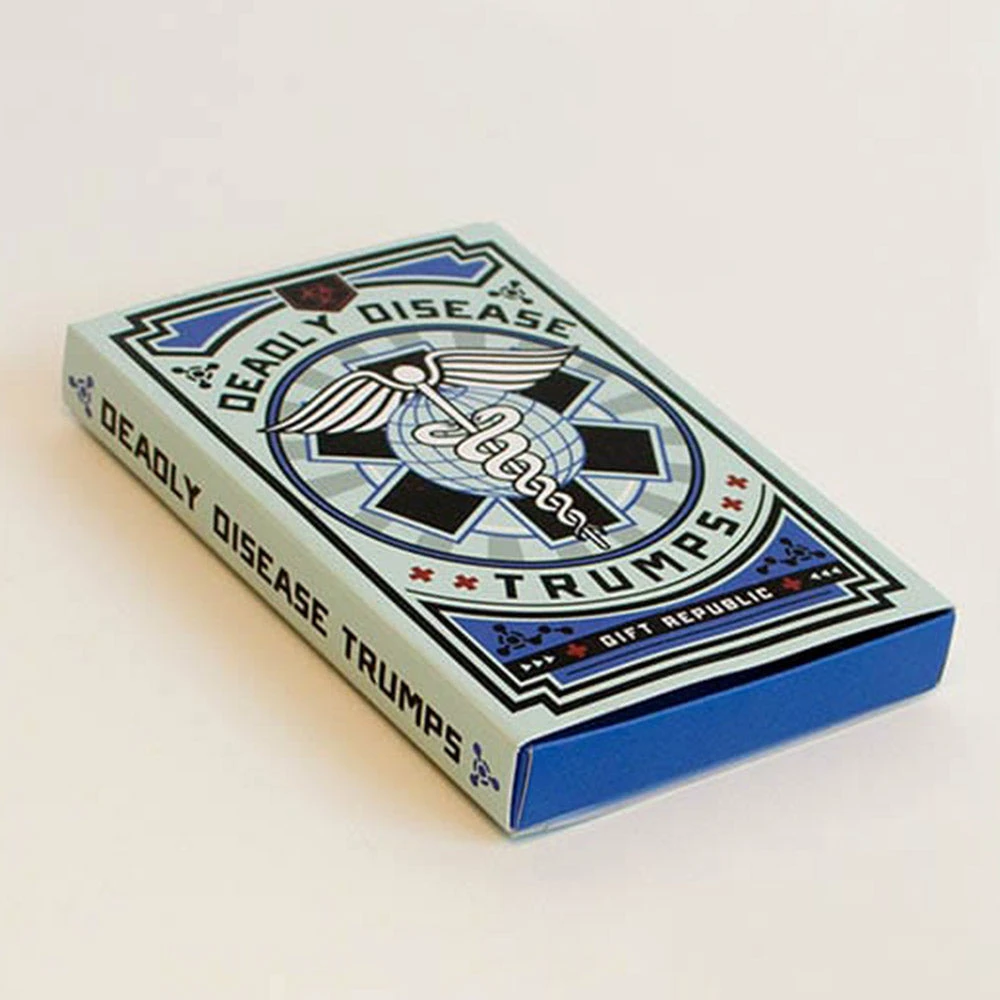 William Valentine Deadly Disease Trumps Card Game Mens Novelty Gifts 4 William Valentine Deadly Disease Trumps Card Game Mens Novelty Gifts