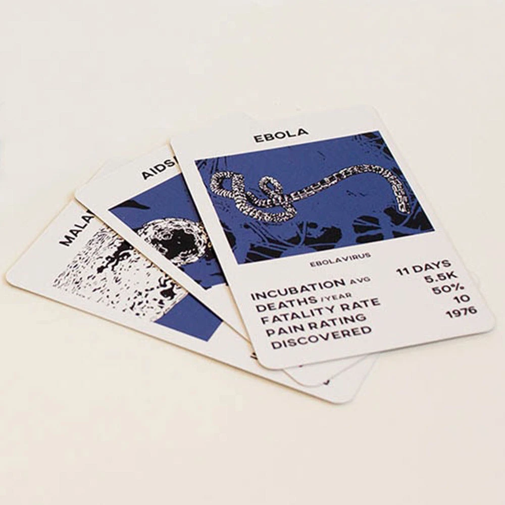 William Valentine Deadly Disease Trumps Card Game Mens Novelty Gifts 5 William Valentine Deadly Disease Trumps Card Game Mens Novelty Gifts