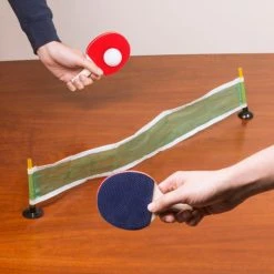 ThumbsUp! Desktop Table Tennis Ping Pong Set Sports And Outdoors