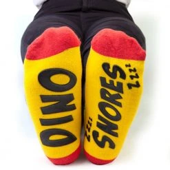 Mdi Dino Snores Triceratops Socks Gifts For Sisters