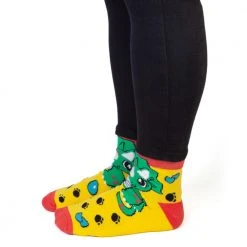 Mdi Dino Snores Triceratops Socks Gifts For Sisters