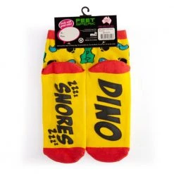 Mdi Dino Snores Triceratops Socks Gifts For Sisters