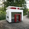 WTF Dog Cubix Mansion Pet Dog House Kennel 2 WTF Dog Cubix Mansion Pet Dog House Kennel