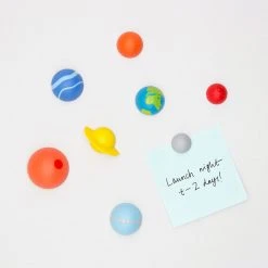 UNTIL Homewares Solar System Magnets Set Of 8