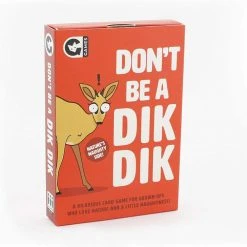 Curated Don't Be A Dik Dik Card Game Mens Novelty Gifts