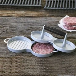 IsAlbi Burger Press - Single Or Double BBQ Gifts