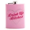 Mdi Drink Up B#tches Pink Stainless Steel Flask Gifts For Sisters