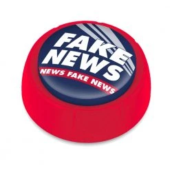 William Valentine Mens Novelty Gifts The Fake News Sound Button