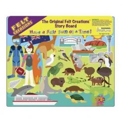 Modern Brands Felt Creations Explore Australia & NZ Story Board Gifts For Boys