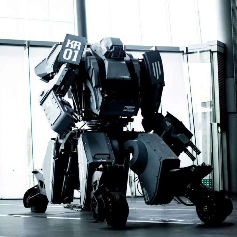 WTF 4 Metres Tall Ride-In Humanoid Fighter Robot Everything 3 WTF 4 Metres Tall Ride-In Humanoid Fighter Robot Everything