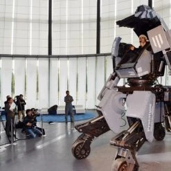 WTF 4 Metres Tall Ride-In Humanoid Fighter Robot Everything