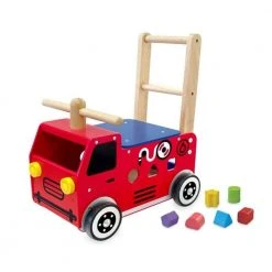 Artiwood Walk & Ride Fire Engine Sorter Play Set Science STEM Toys