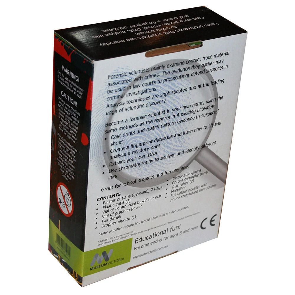 Science & Nature Forensic Science Kit 4 Science & Nature Forensic Science Kit