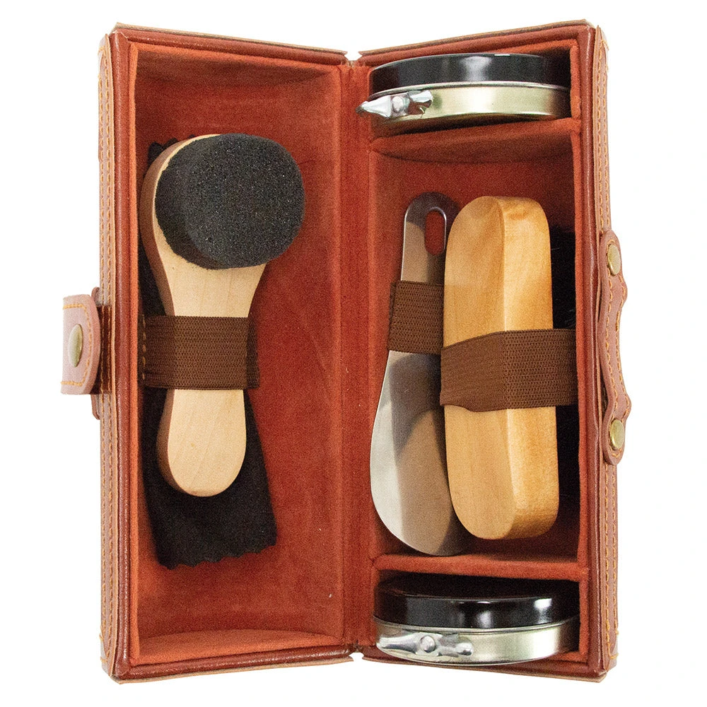Annabel Trends Gentleman's Vegan Leather Shoe Shine Kit 10 Annabel Trends Gentleman's Vegan Leather Shoe Shine Kit