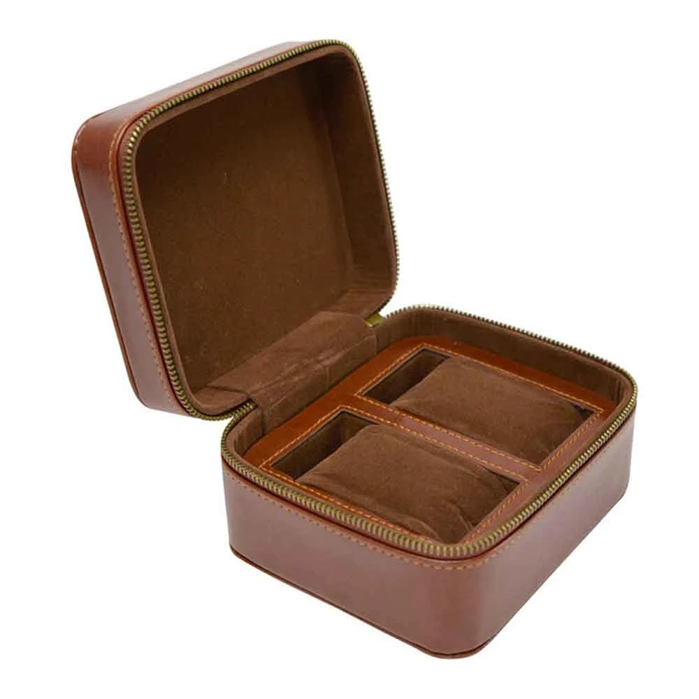 Yellow Octopus Personalised Personalised Birthday Gifts Personalised Vegan Leather Watch Case - Initials 4 Yellow Octopus Personalised Personalised Birthday Gifts Personalised Vegan Leather Watch Case - Initials