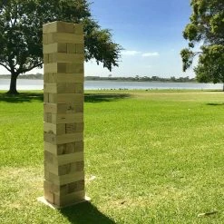 Jenjo Giant Wooden Stacking Tower Blocks Outdoor Game Giant Products 15 Jenjo Giant Wooden Stacking Tower Blocks Outdoor Game Giant Products