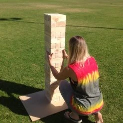 Jenjo Giant Wooden Stacking Tower Blocks Outdoor Game Giant Products 16 Jenjo Giant Wooden Stacking Tower Blocks Outdoor Game Giant Products