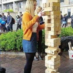 Jenjo Giant Wooden Stacking Tower Blocks Outdoor Game Giant Products 17 Jenjo Giant Wooden Stacking Tower Blocks Outdoor Game Giant Products