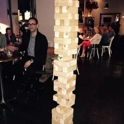 Jenjo Giant Wooden Stacking Tower Blocks Outdoor Game Giant Products 18 Jenjo Giant Wooden Stacking Tower Blocks Outdoor Game Giant Products